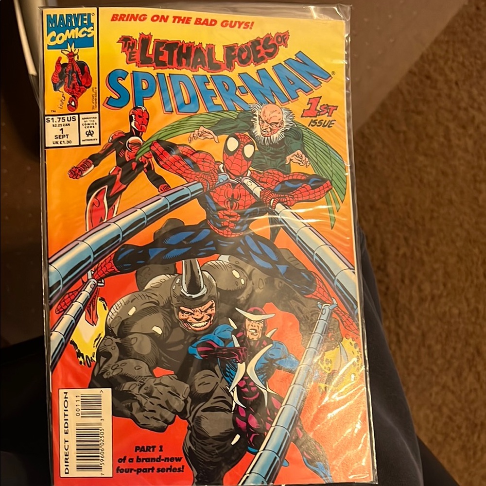 Marvel Comics Spider-Man Lethal Foes Issue #1